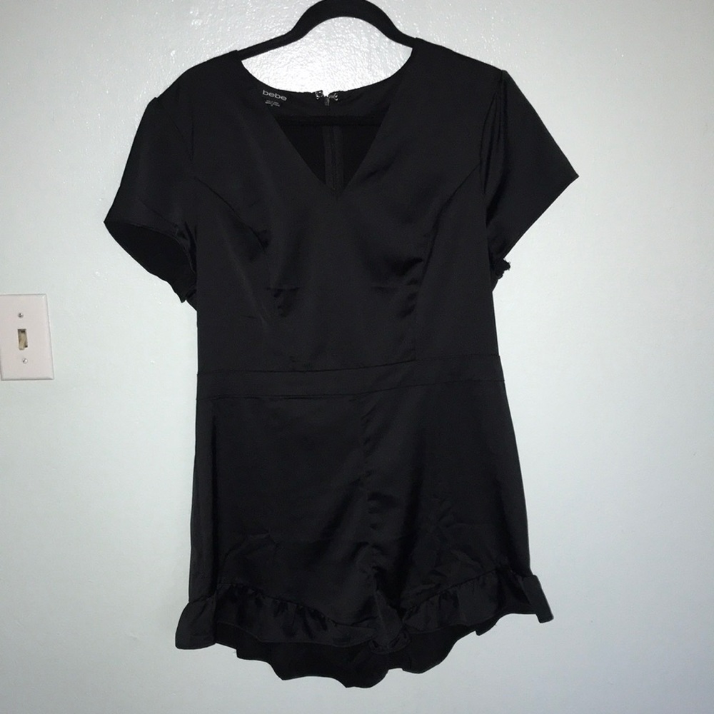 Bebe black romper